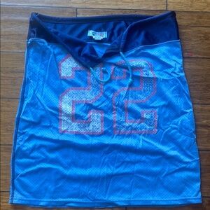 BDG Blue GAME DAY Athletic Mini Pencil Skirt